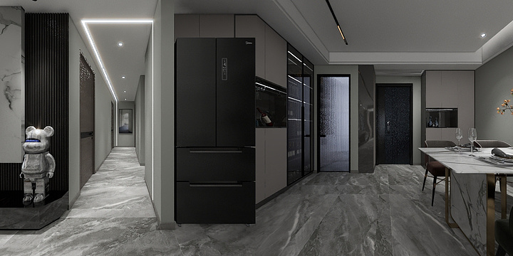 全案设计谢武-金钟府7-2402KJL-装修设计方案