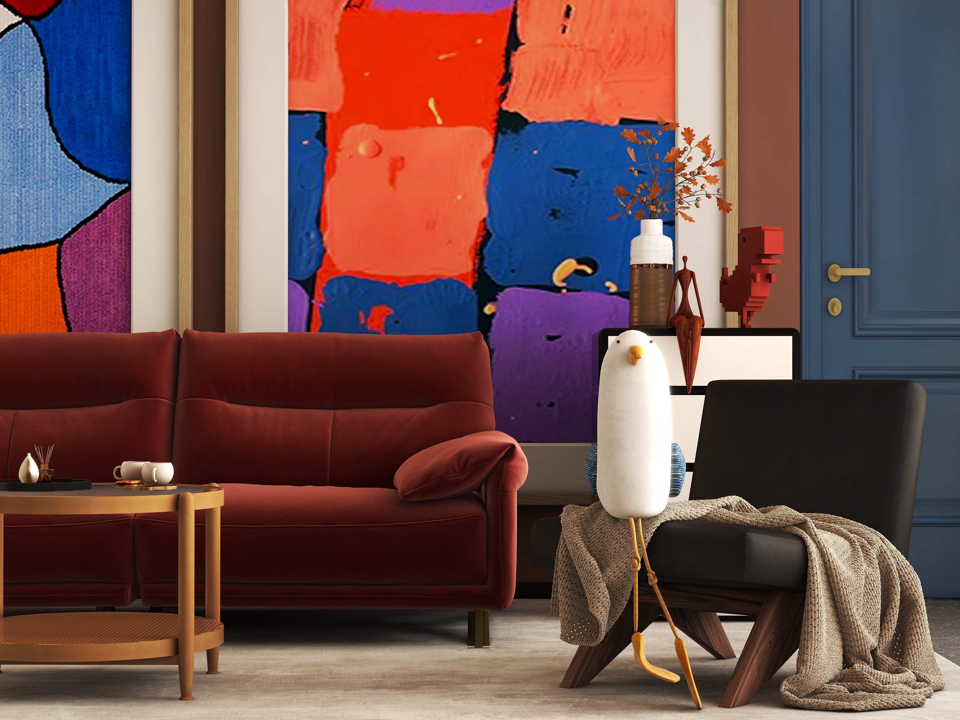 is小董.-芝华仕格调家居-潮流多巴胺-is小董-装修设计方案