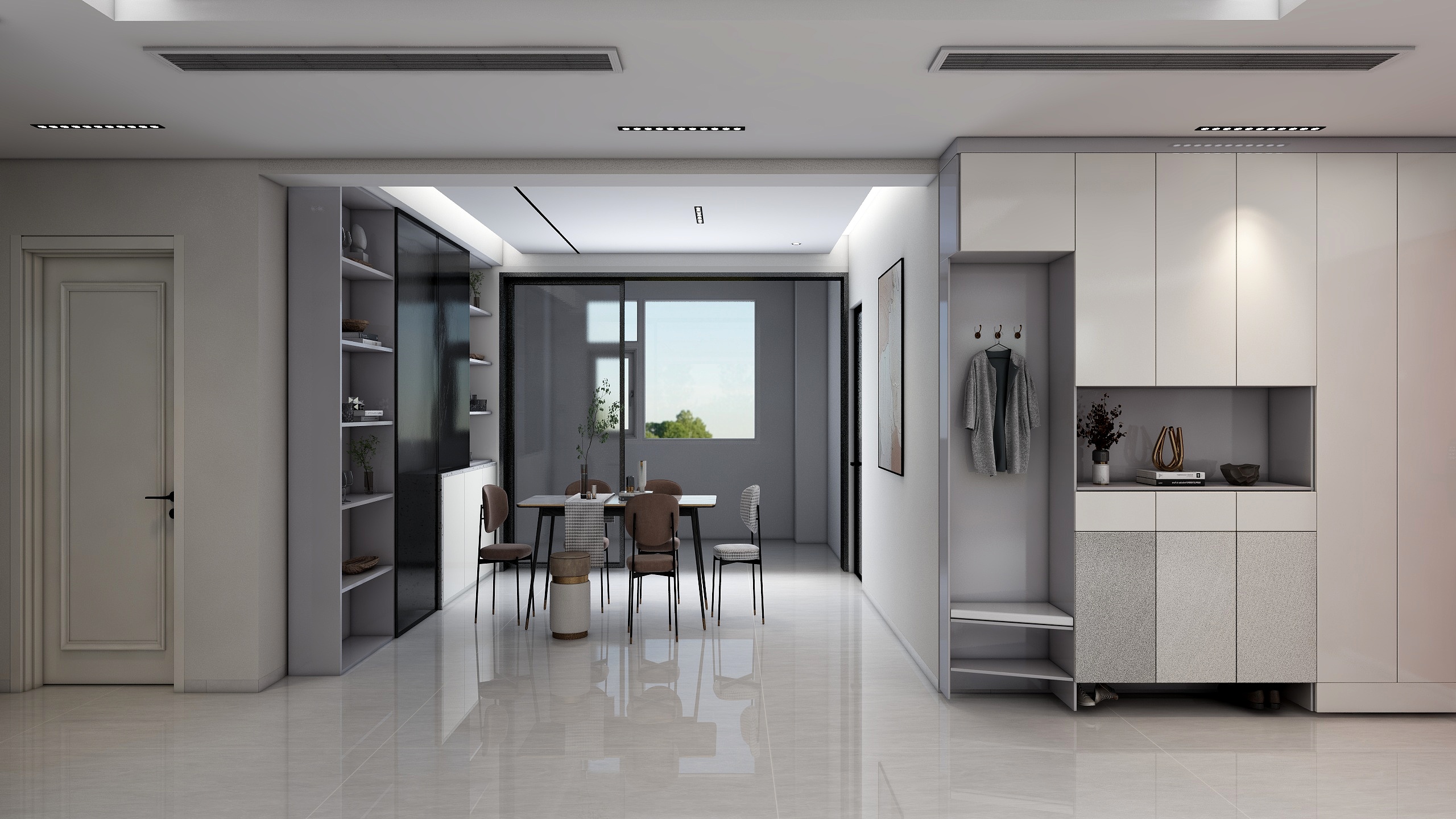 雅丰设计-史丹利桂花丽景122㎡2室-装修设计方案