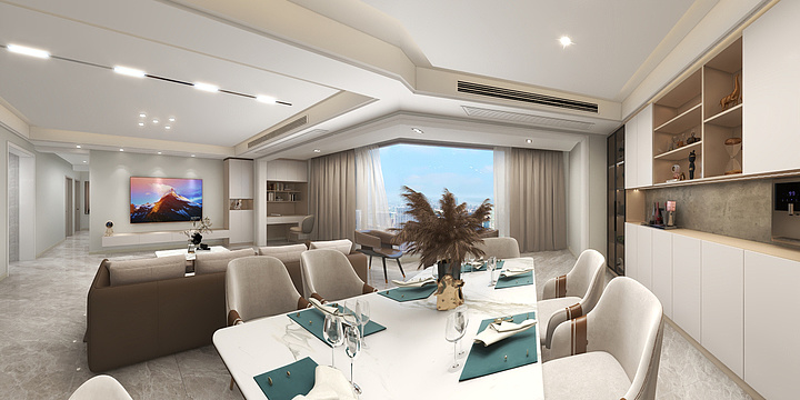 魏海洋-蓝城诚园-8-1-801-装修设计方案