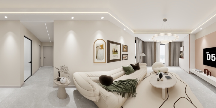 文美匠装饰---文美匠装饰-鸿通雍河湾-84-装修设计方案