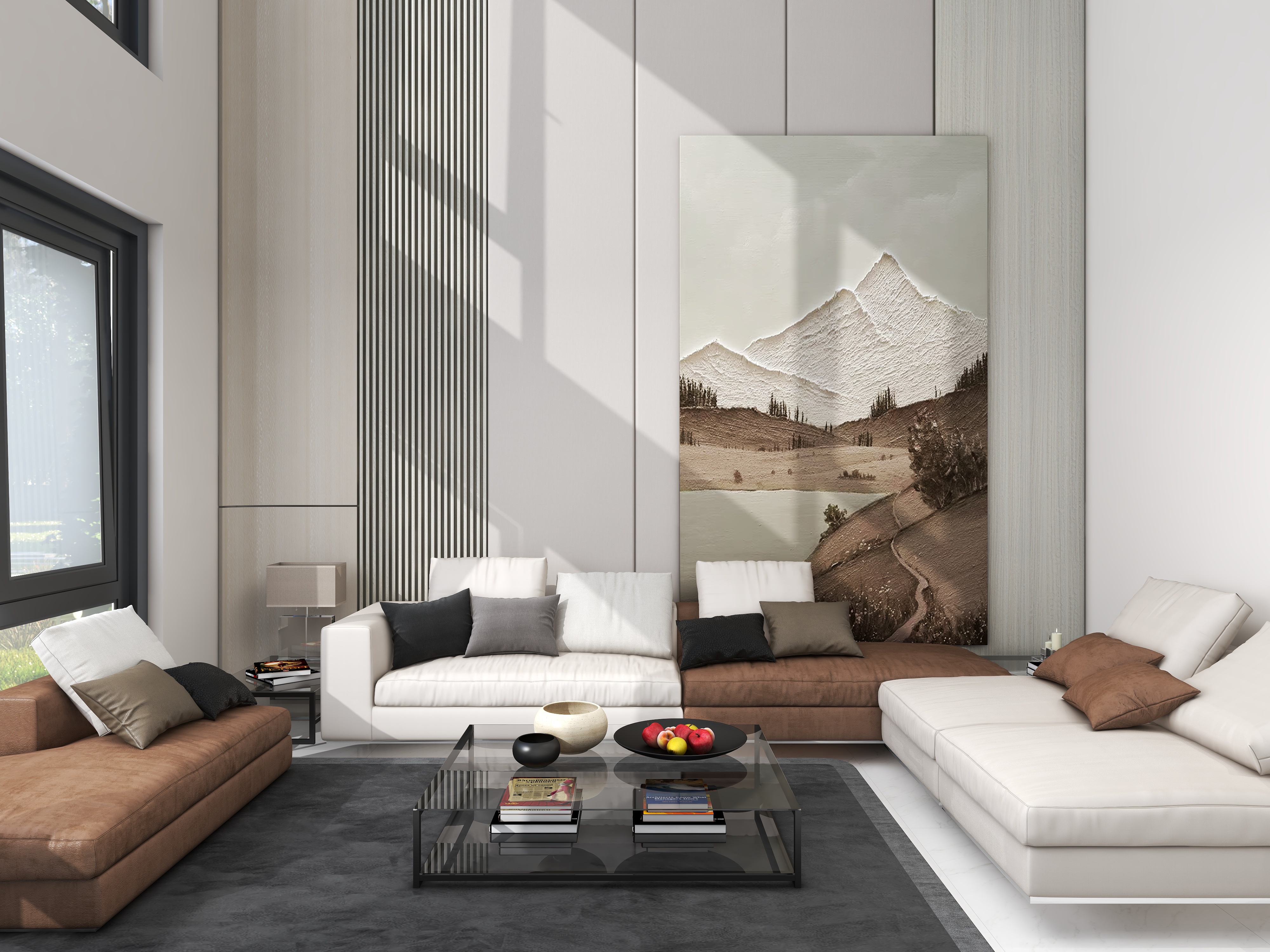 设计师I凌睿-理想之城loft  3号别墅装修效果图