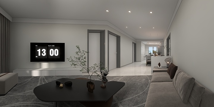 设计师Brian李明瑞-2023.6.11双兴富悦湾12-1-1801梁鸣免漆-装修设计方案