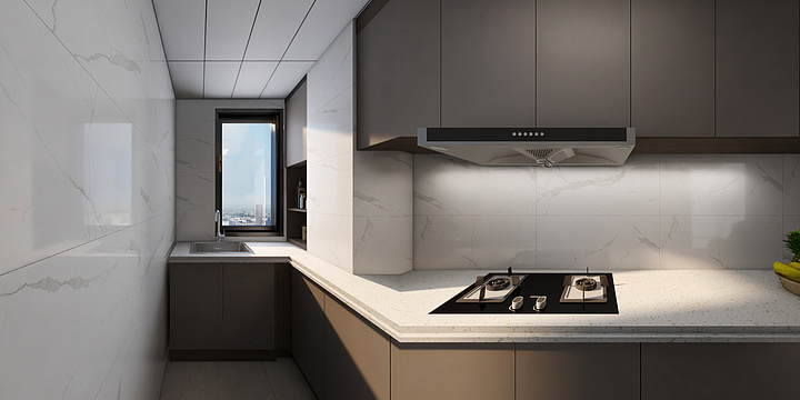 绿然装饰老宋-迪诺装饰上郡样板间-装修设计方案