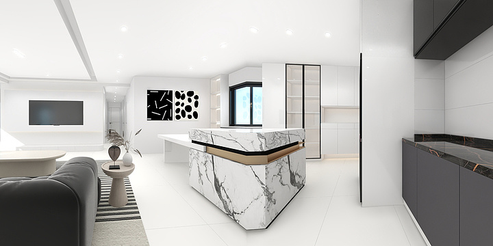 墨白的白-星城-装修设计方案