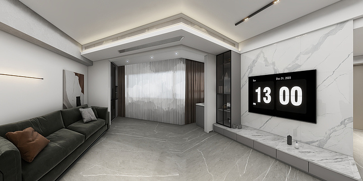 夏天AOMU-翔龙花园楼上-装修设计方案