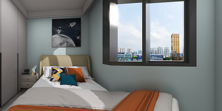 设计~艳丽-邺南·揽月台18-3-501-装修设计方案