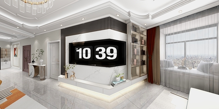 室内设计师热依汗-阿夏木公司-装修设计方案