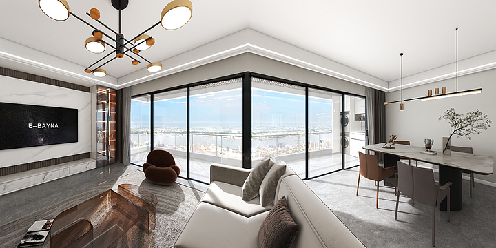 興艺-绿地黄浦名门KJL-装修设计方案