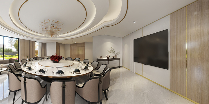 效果图表现I-包房-装修设计方案