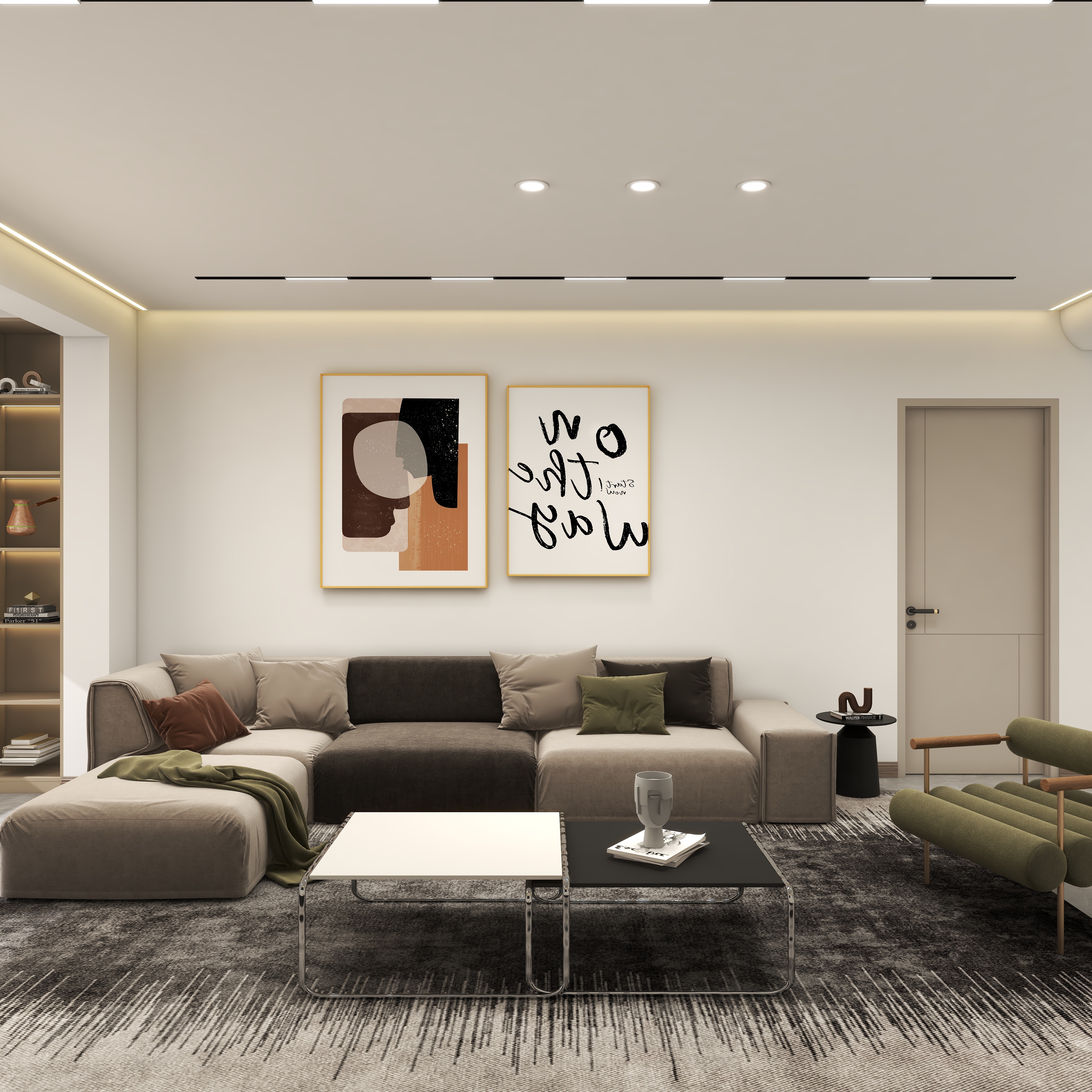 张星-现代简约126㎡3室-装修设计方案