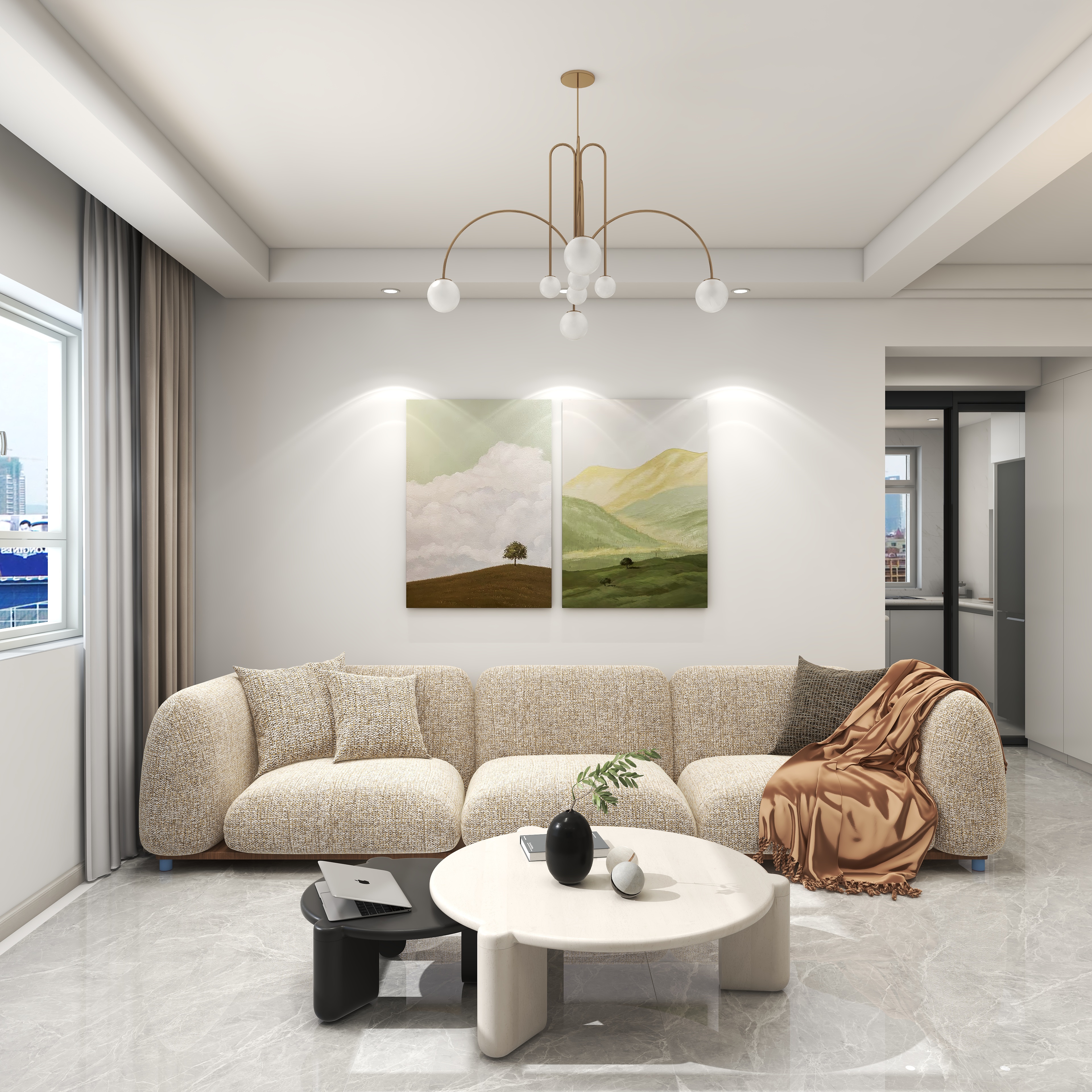 张星-现代简约-清新俊逸-装修设计方案