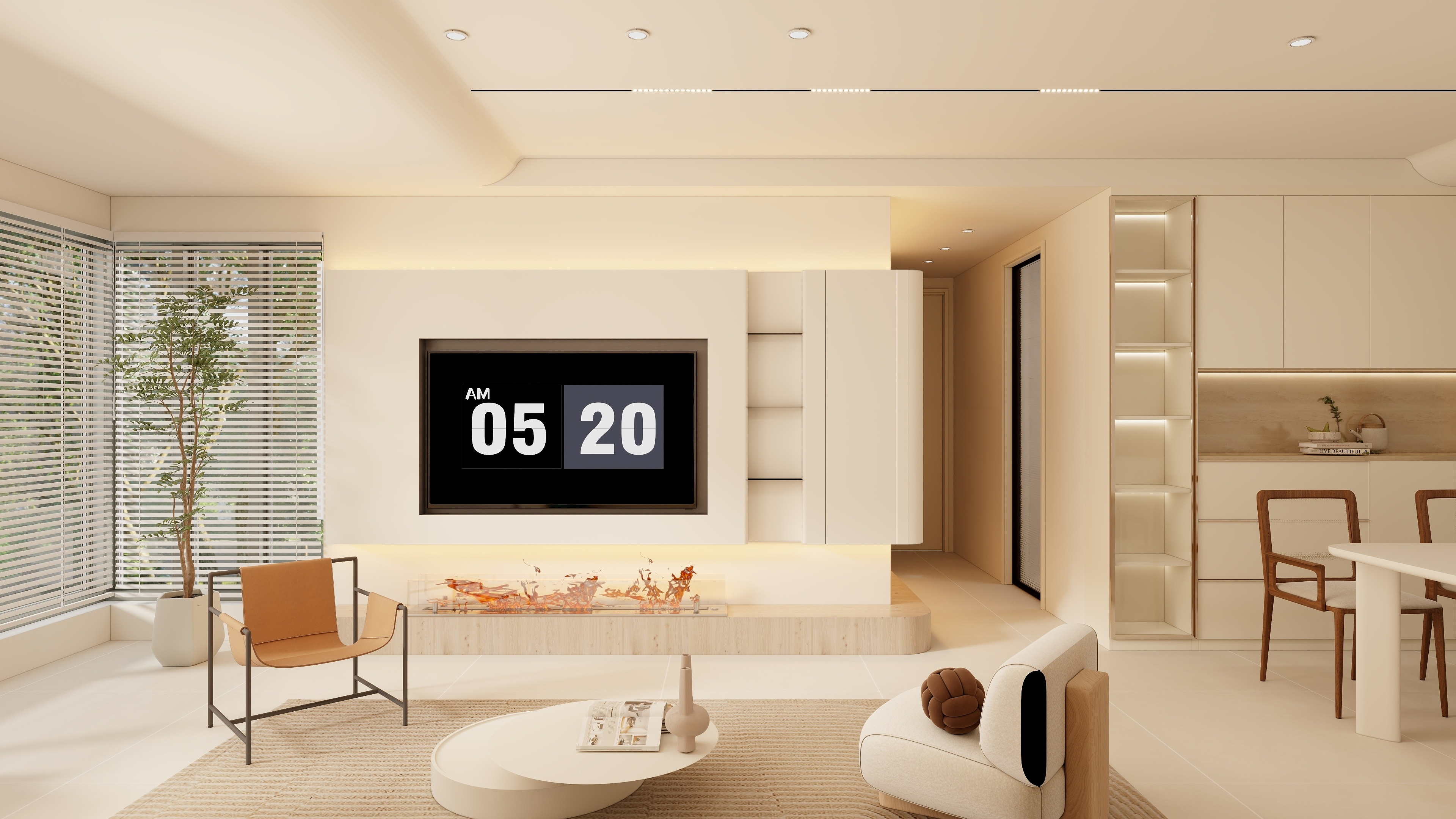 LHY881006-89㎡1室-装修设计方案