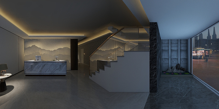 以成设计一周涛-宝山足浴门面-装修设计方案