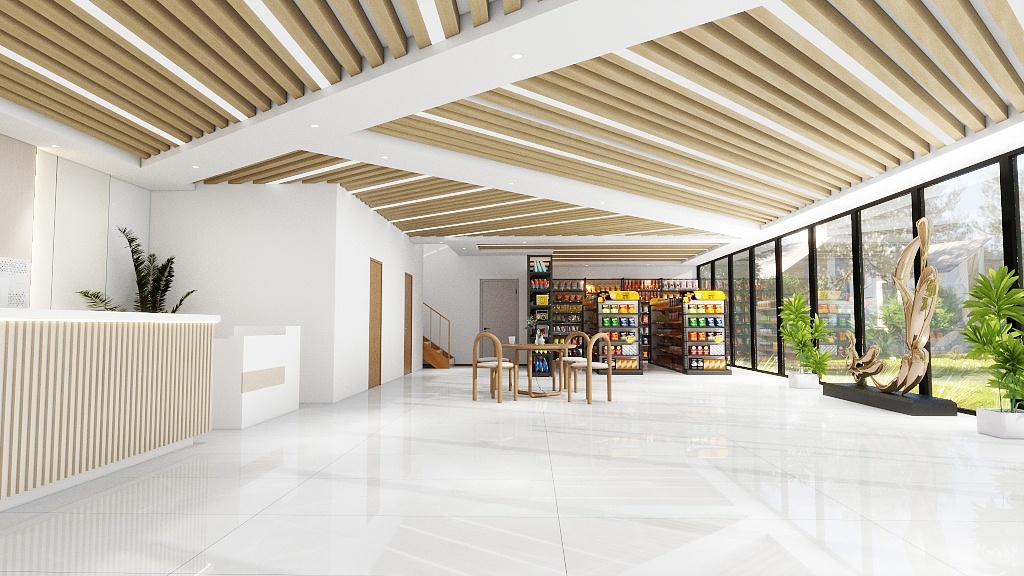 EkramDESIGN-接待厅-装修设计方案