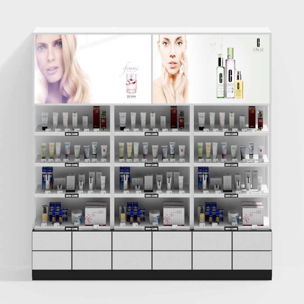 化妆品店展柜