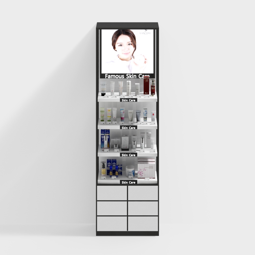 美妆店展柜