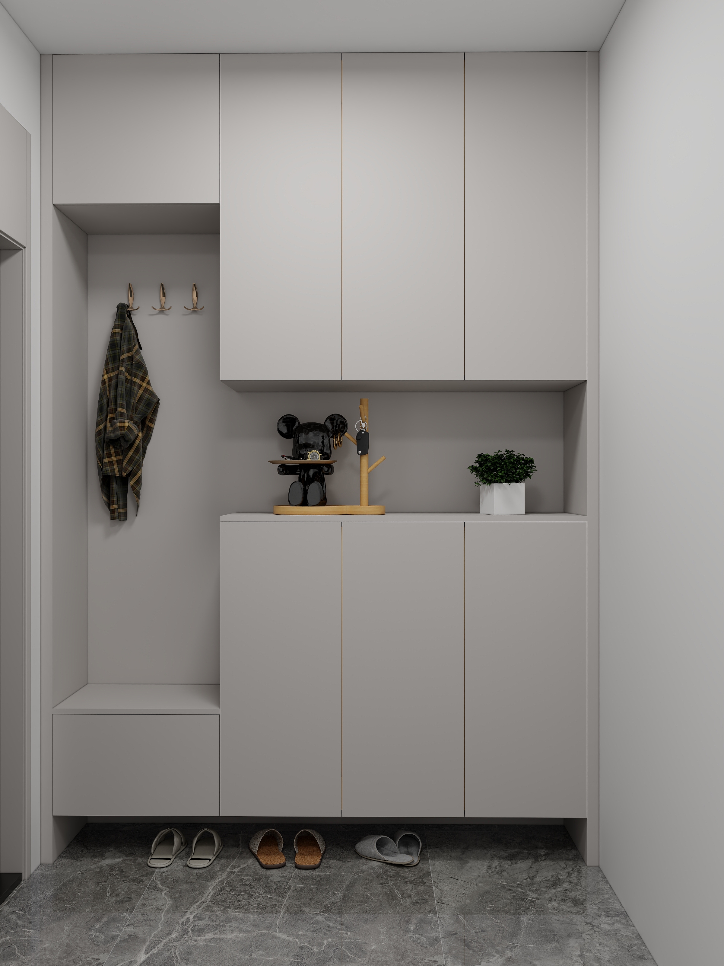 卷毛家整屋定制张洁-上和园雅居-装修设计方案