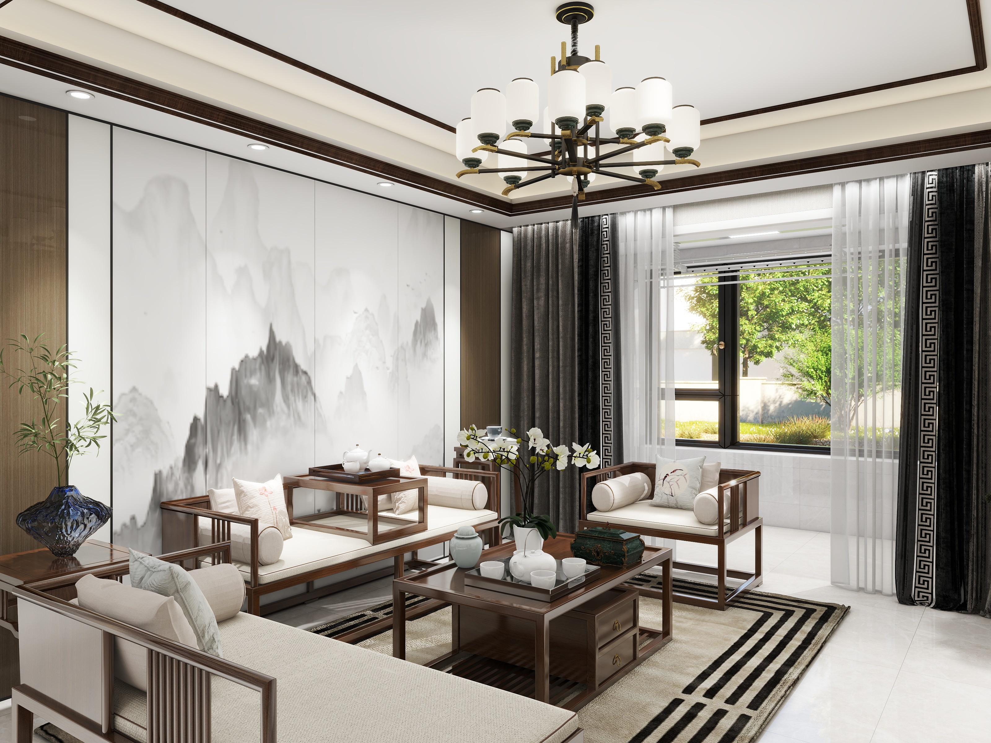 家居设计11-福临名邸110㎡3室-装修设计方案