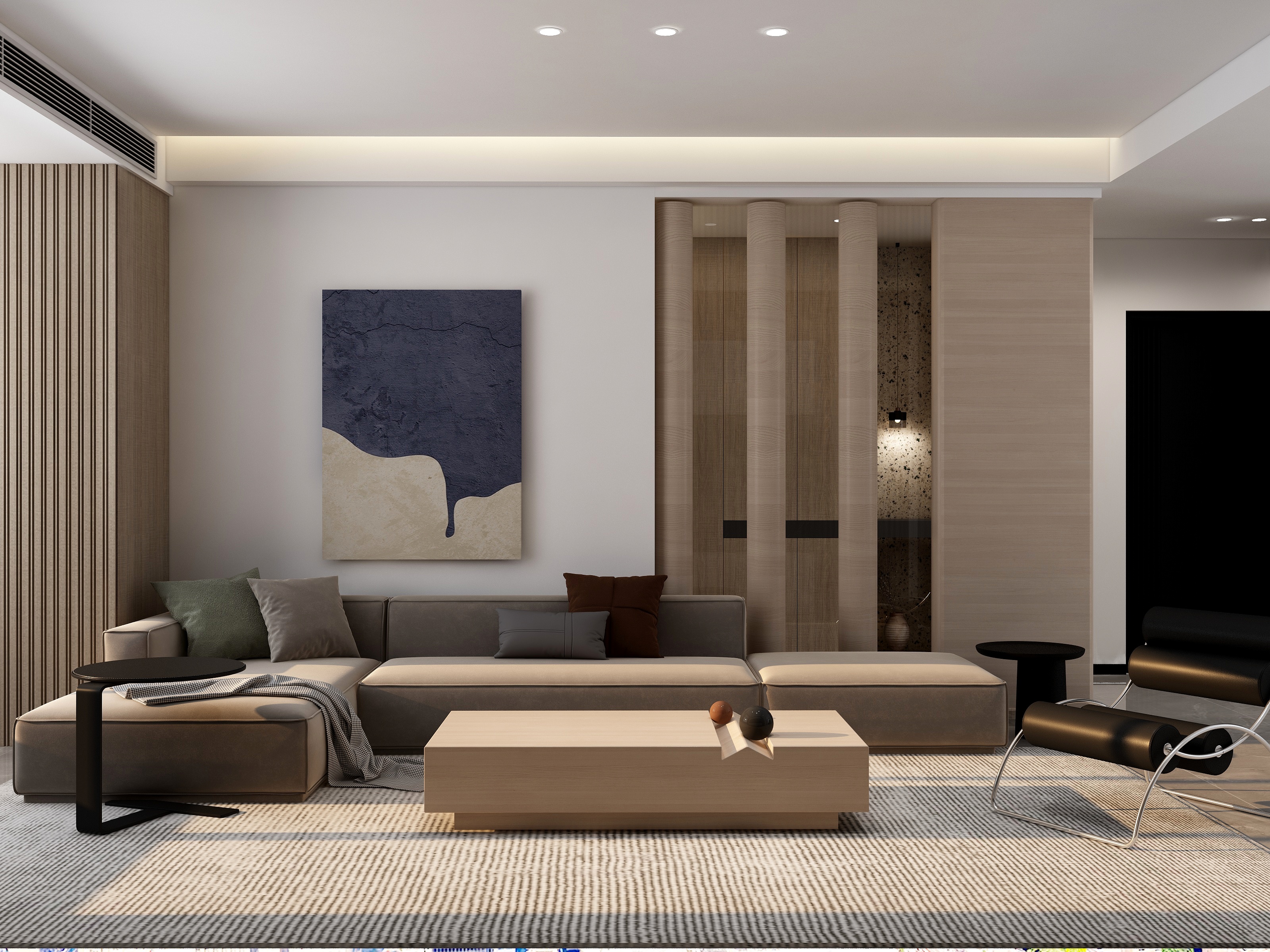 吃面加蒜-现代原木练习作业-装修设计方案