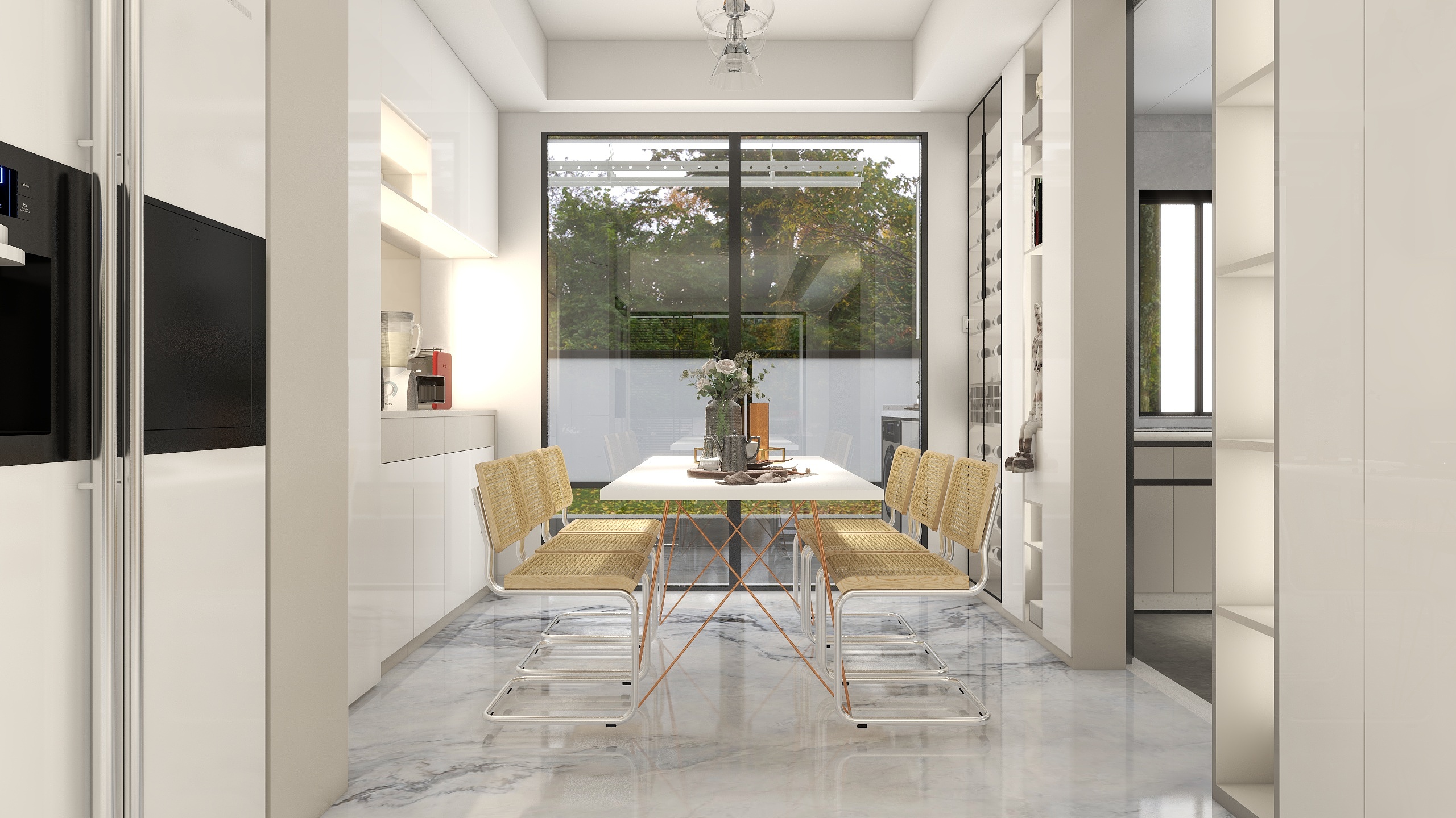 逍遥谷0920-清新雅致151㎡3室-装修设计方案