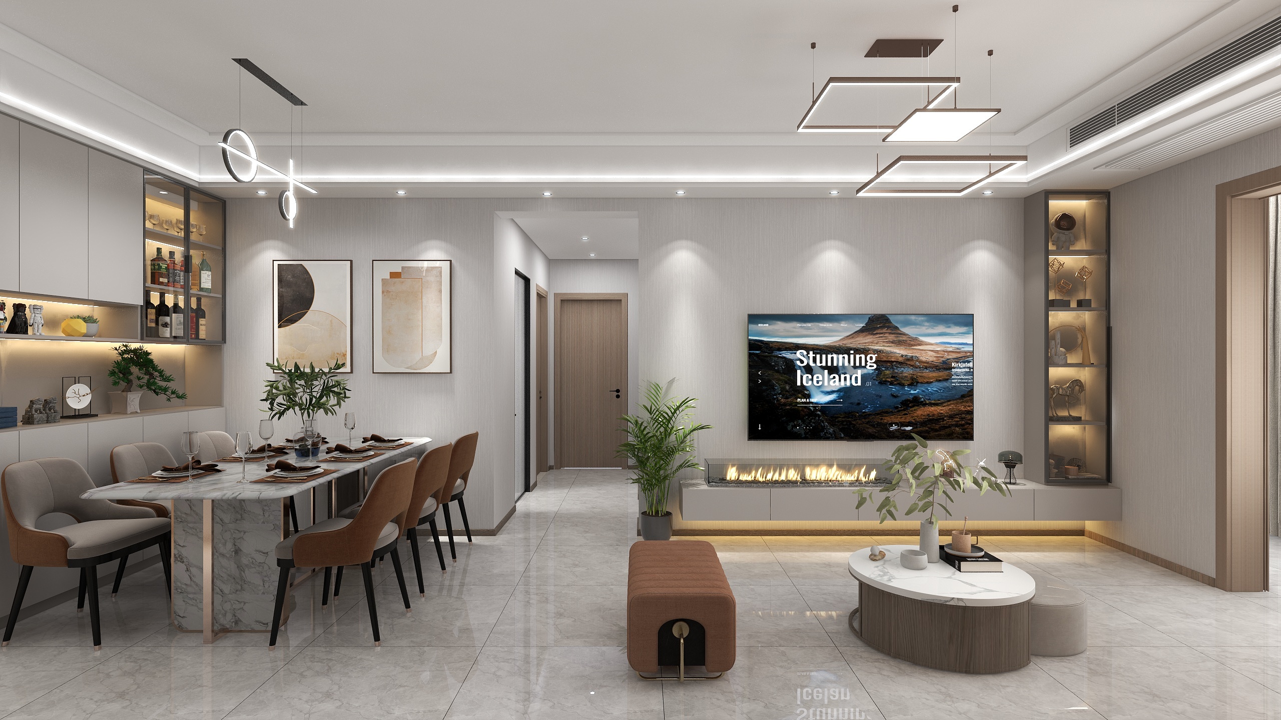 念丨卿-锦绣华府-装修设计方案