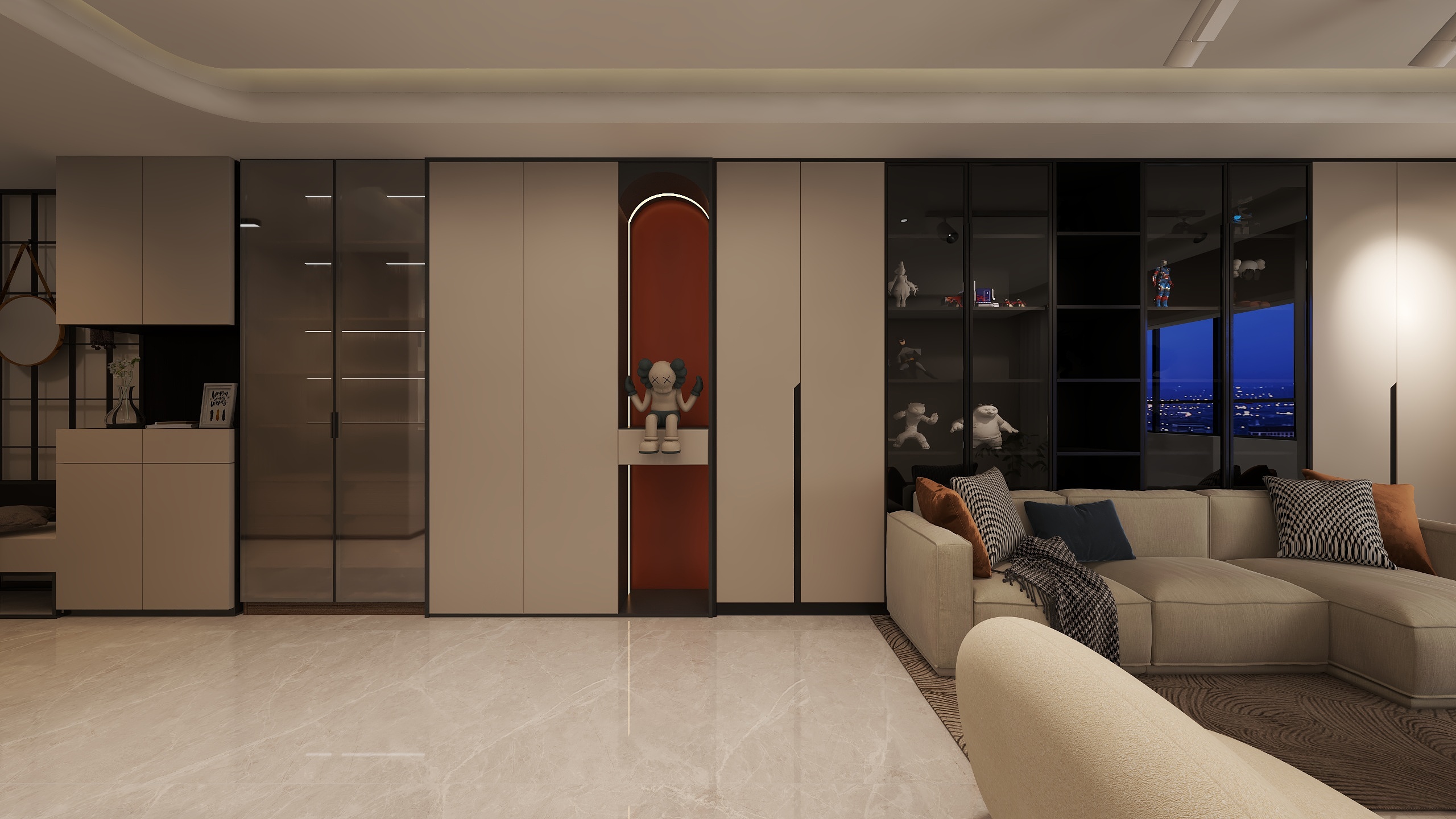 打工仔小庄-万科城市之光二期-装修设计方案