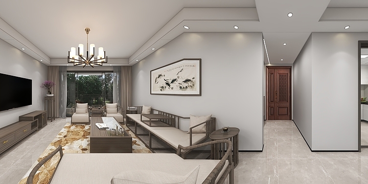 OSM顶墙定制解决方案引领者-OSM-063半吊-装修设计方案