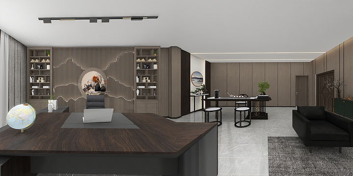 一缕丿阳光-西工业办公室-装修设计方案