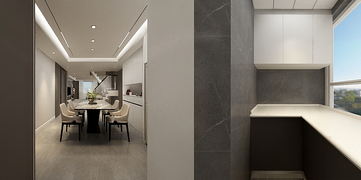 星雅乐首席设计王征-国鑫合府147顶层-装修设计方案