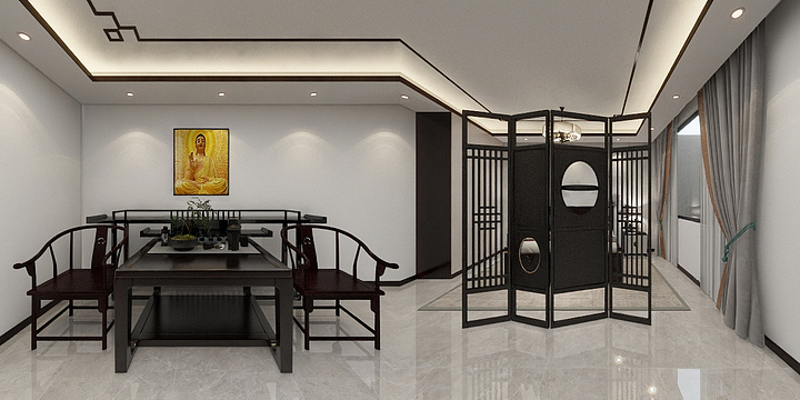 交换空间整装-王家场自建房-装修设计方案