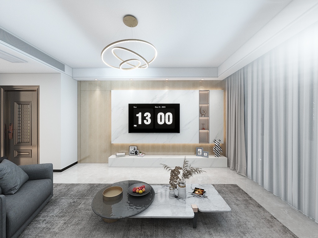 交换空间整装-宏启明城2-201-副本-副本-装修设计方案