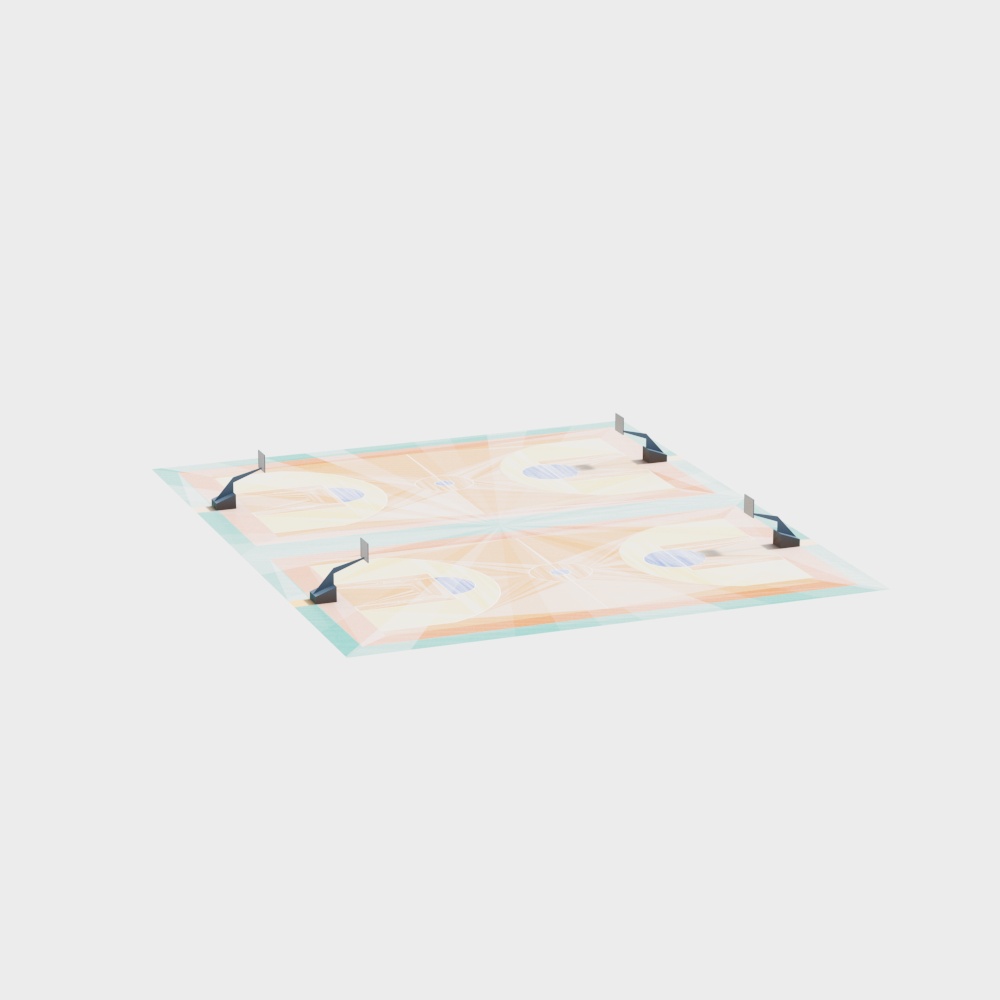 篮球场3D模型