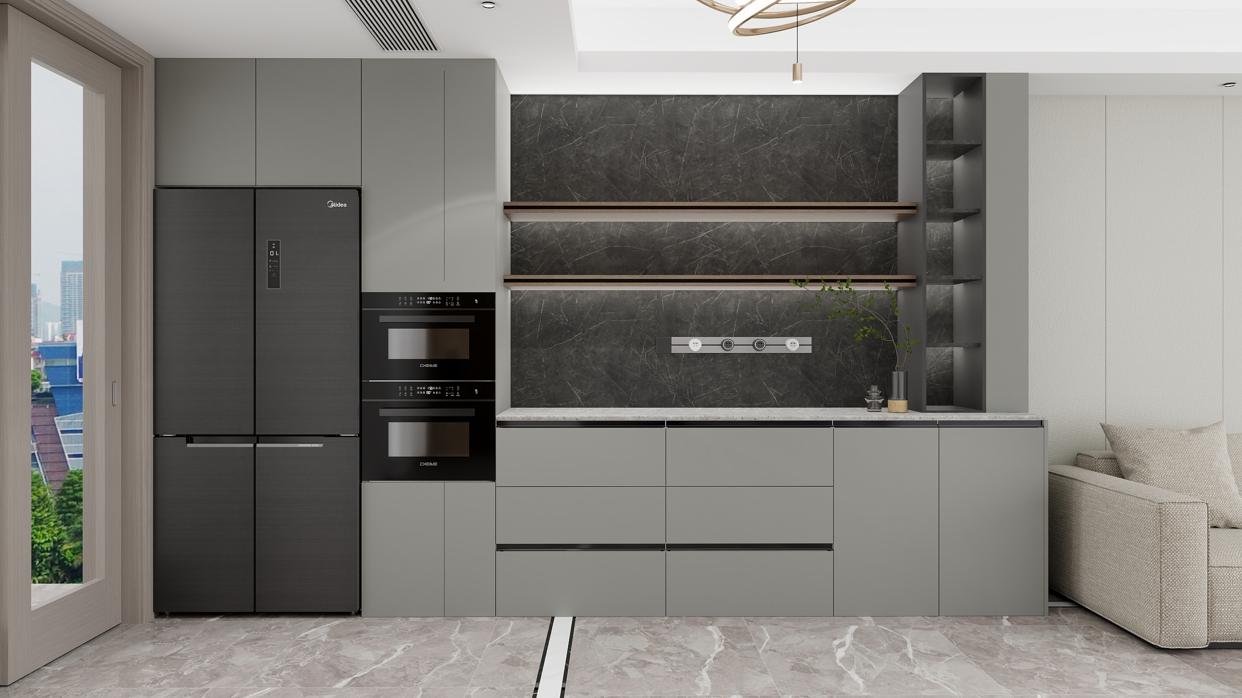 阿卜吃西瓜-玖熙府－2-装修设计方案