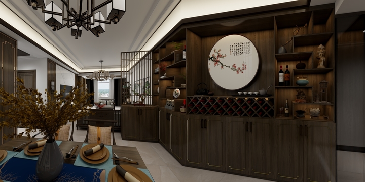 李文森-东湖景城中式效果-装修设计方案