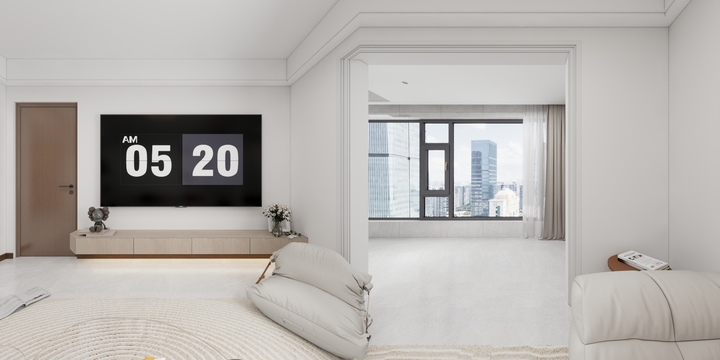 雨谷空间设计-金水湾9-1004-装修设计方案