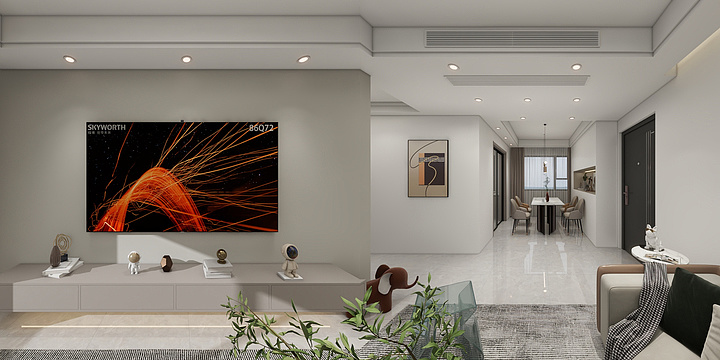 秋水池鱼-杭越府5栋1204-装修设计方案