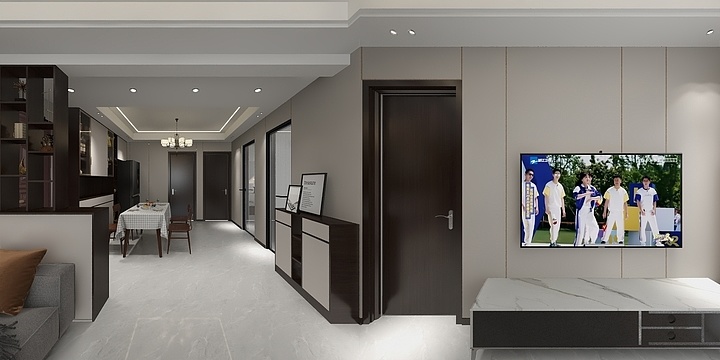 永盛筑创艺术设计-千林华庭8-1-1201-装修设计方案