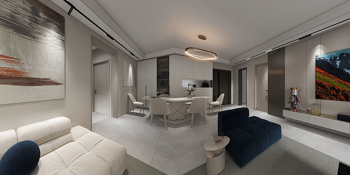 湖景山色-清华园7-2-1902-装修设计方案