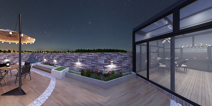 厚德载物*-阳台-装修设计方案