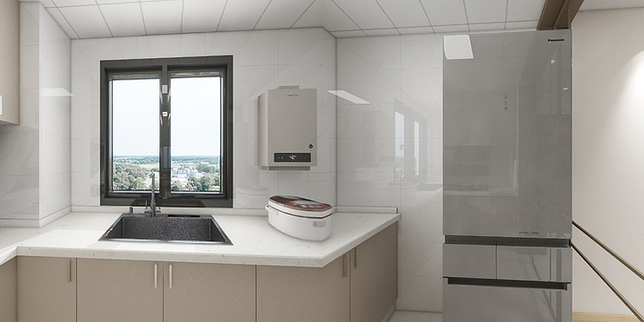 木面-绿地国际街区10#401  72平-装修设计方案