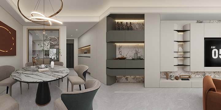 吴欢123-旭辉雨花郡-装修设计方案