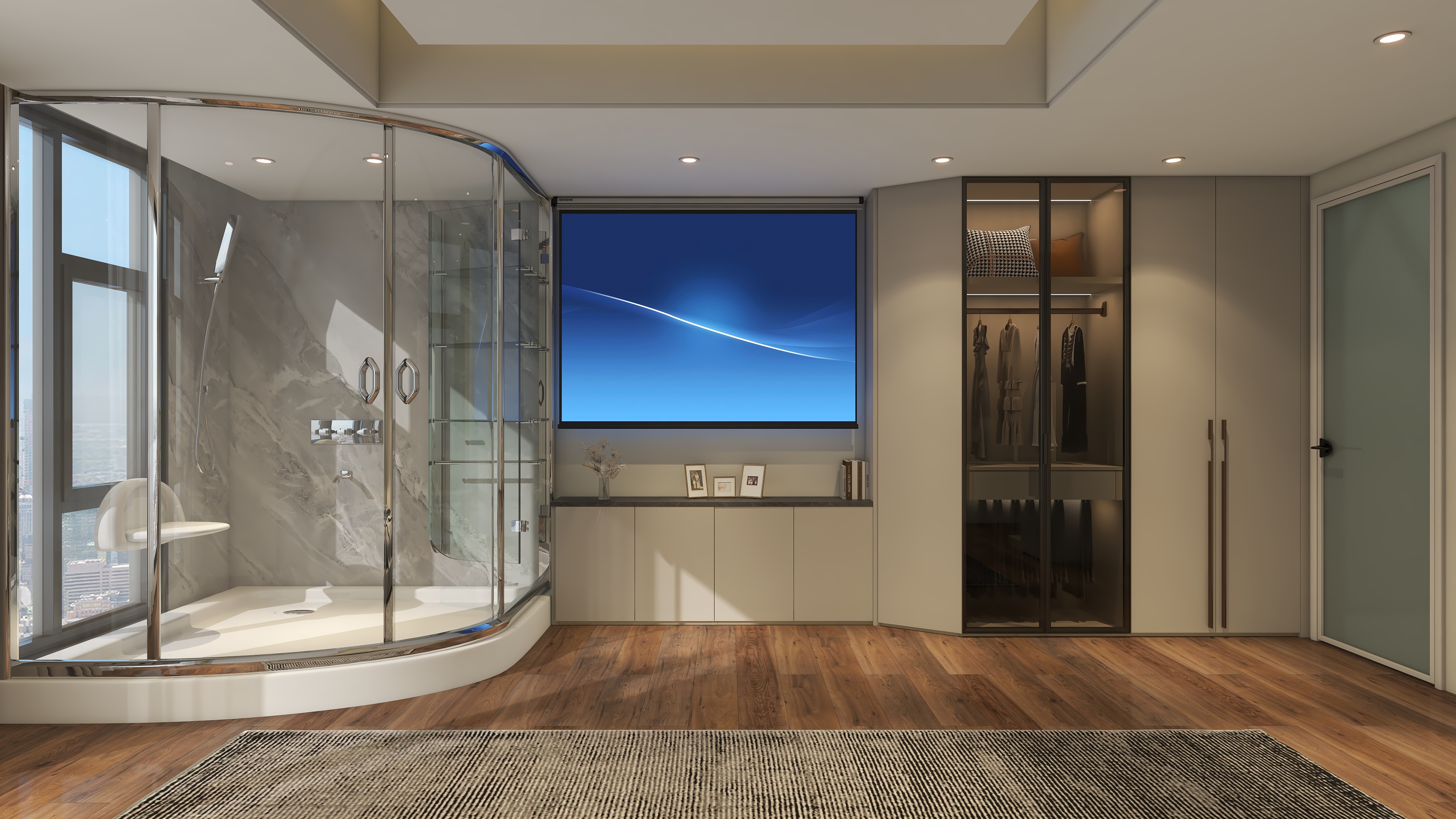 何生海伦湾一期43号，三楼儿子房、卧室-装修设计方案