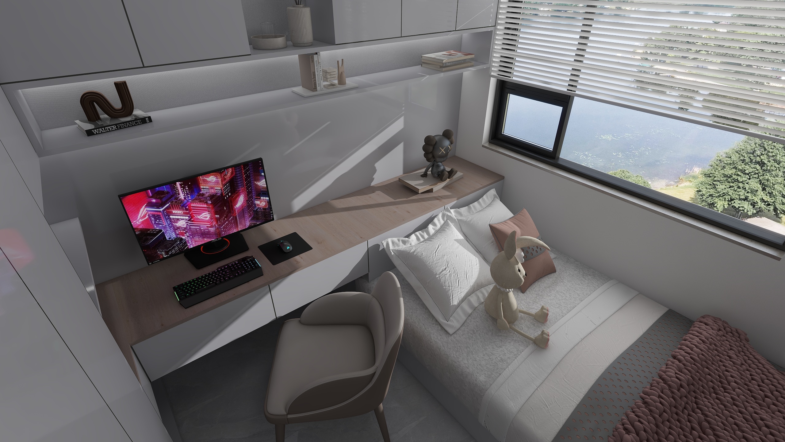 葛斌-简约120㎡3室-装修设计方案