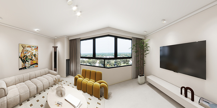 效丶果丶图-公寓-装修设计方案