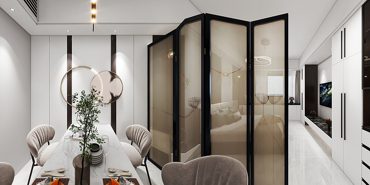 设计师-鹏-颐高公寓-装修设计方案