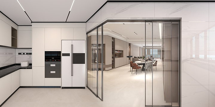 从江欧派橱柜-南下风情园商贸街吴府-装修设计方案