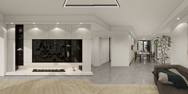 雨叚秋秋-和城一品效果图-装修设计方案