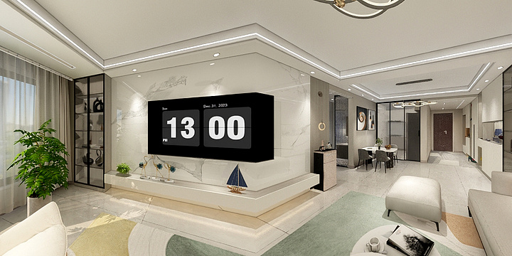 ycy75135210--杨工-书香名邸7# 114 唐-装修设计方案