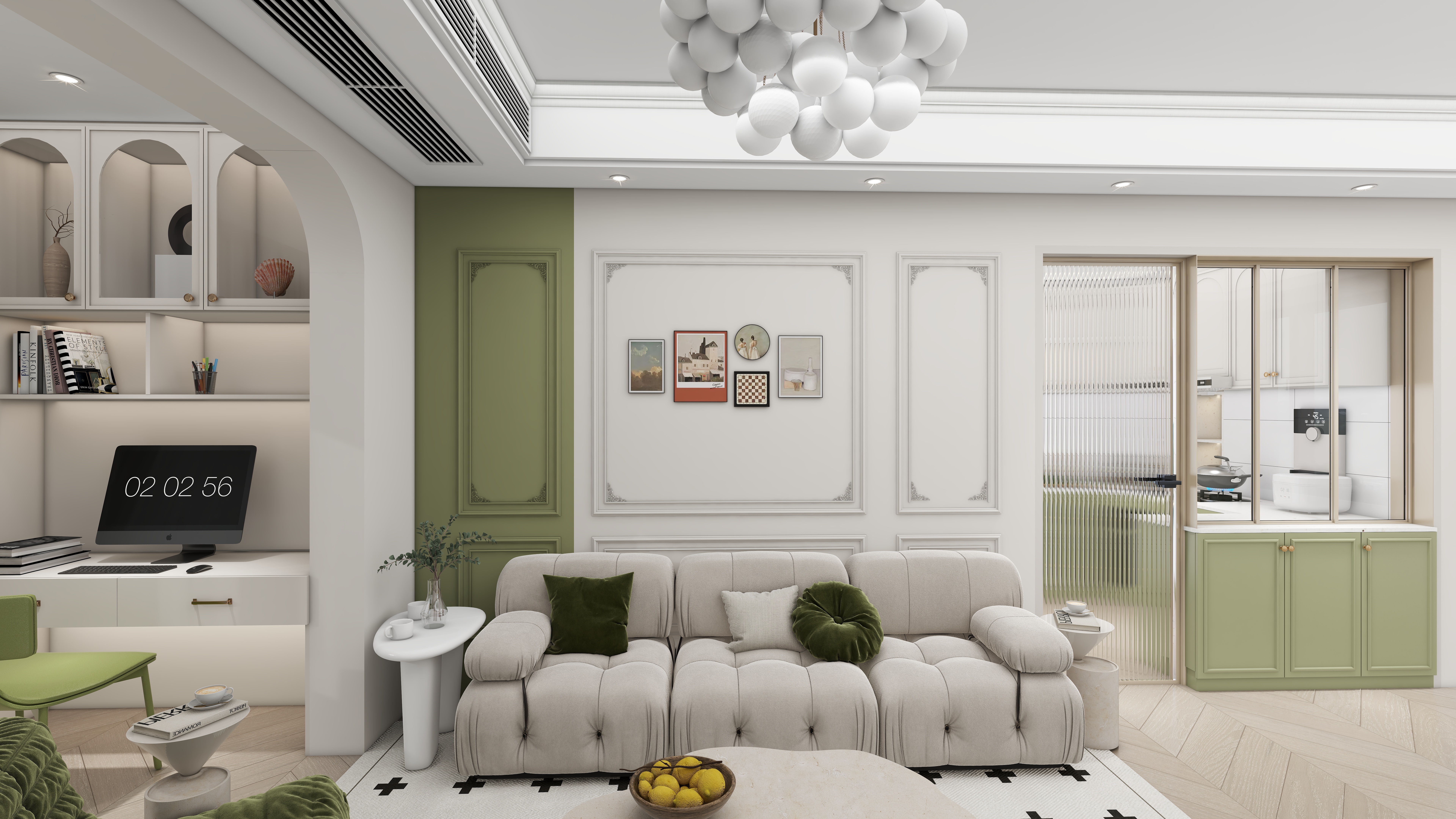 定制设计-蒋-法式奶油-装修设计方案